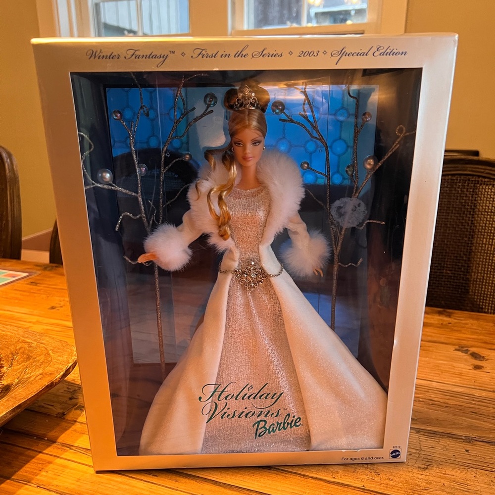 Winter Fantasy - First in Series 
2003 Special Edition Holiday Visions Barbie